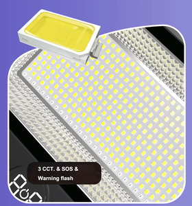 2024 New Arrival giá rẻ Giá treo trại Đèn năng lượng mặt trời USB sạc ngoài trời ánh sáng khẩn cấp với từ cố định - Product Image 4