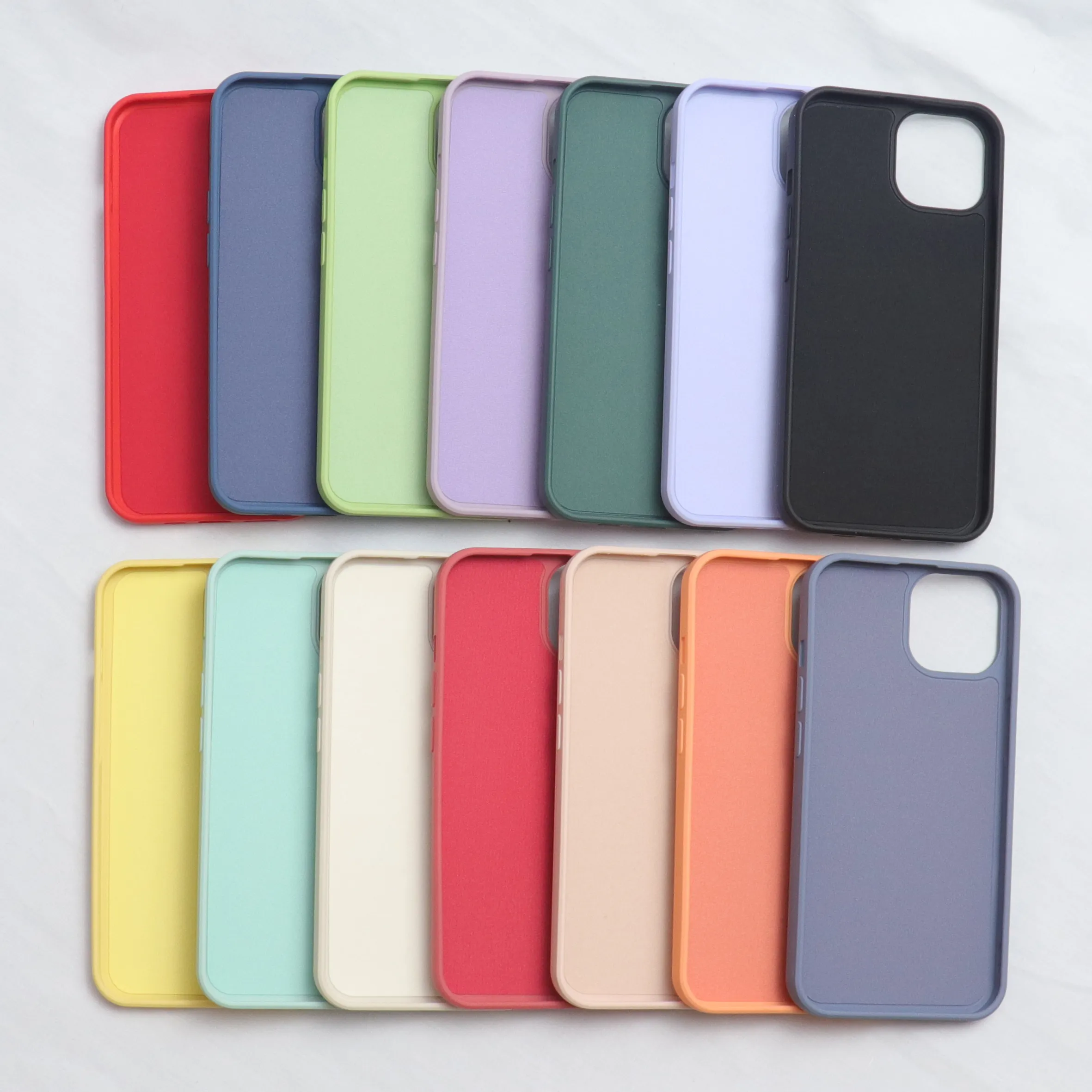 Silicone TPU Cover 14 max Non-Slip Slim Skin Feel Phone Protector Shockproof Silicone Phone Case for iPhone 14 Pro