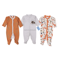 Vente en gros de grenouillères pour bébés filles enfants combinaison pour bébés 0-3 ans, 6-9 ans, 9-12 mois style décontracté imprimé