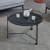 Table basse en verre classique moderne ronde/ovale/carrée/rectangle pour salon chambre appartement meubles de maison-Gomlden