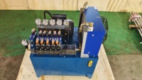 Unité de bloc d'alimentation hydraulique à prix fabricant contrôle le vérin d'huile hydraulique à huit tirants pour haute pression avec test de sécurité