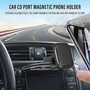 Portátil Magnetic Smart Mobile <span class=keywords><strong>Phone</strong></span> Mount 360 Ângulo ajustável <span class=keywords><strong>Cd</strong></span> Slot <span class=keywords><strong>Car</strong></span> Celular Titular - Product Image 2