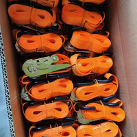 Correa de trinquete de carga de 2 pulgadas, amarre de apriete, correas de transporte personalizadas