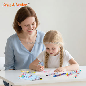 Ensemble de crayons de cire non toxique thème dinosaure Dino jouet de <span class=keywords><strong>dessin</strong></span> peint pour enfants cadeau de <span class=keywords><strong>dessin</strong></span> d'anniversaire - Product Image 5