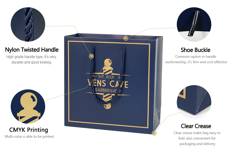 Promotio<i></i>nal Wholesale Cheap Custom Logo Luxury Clothes Jewelry Square Bottom Paper Bag For Handbags