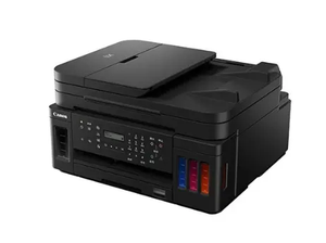 เครื่องพิมพ์ไร้สาย Canon G7080 สำหรับสำนักงาน แบบพิมพ์สองหน้าพร้อมกัน  พร้อมแทงค์หมึกความจุสูง สำหรับถ่ายเอกสารและสแกนเอกสารธุรกิจ เครื่องพิมพ์อิงค์เจ็ทไร้สาย - Product Image 5
