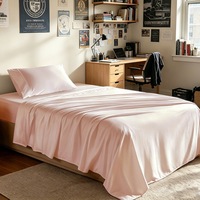 Parure de lit en coton haute densité, résistante aux plis, douce pour la peau, linge de lit hôtelier 400TC, kit quatre pièces toutes saisons pour mariage