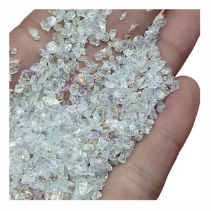 450g de Cuentas de Vidrio Trituradas Irregulares, Virutas de Cristal para Joyería, Relleno y Decoración de Uñas - Product Image 3
