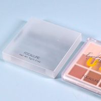 Boîtes cosmétiques pliables personnalisées en PVC PET recyclables pour outils de maquillage, vernis à ongles, éponge de beauté, poudre et emballage