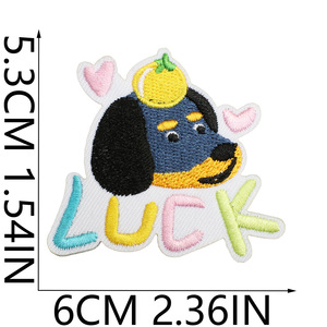 Bán Buôn Tùy Chỉnh Dachshund Con Chó Chủ Đề Sắt Trên Các Bản Vá Lỗi Xúc Xích Con Chó Động Vật Thêu Các Bản Vá Lỗi Cho Trẻ Em Quần Áo - Product Image 3