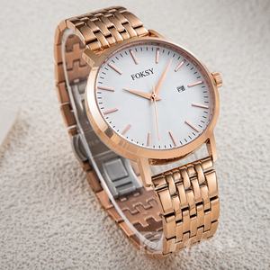 Relojes de Lujo Personalizados para Hombre con Logotipo, Reloj de Cuarzo Dorado de Lujo Premium para Hombre, Caja de Acero Inoxidable, Relojes de Pulsera para Hombre - Product Image 5