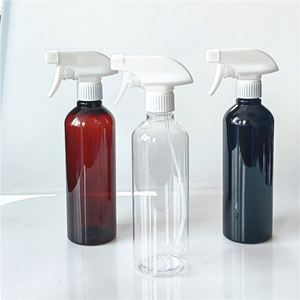 Wholesale 500ml 17 oz PET Black Spray Reusable Car Cleaning Spray Trigger Plastic <b>Bottle</b> - Product Image 2