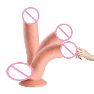 Welist 9.5英寸逼真的G口假阳具软厚玩具，带易清洁吸力底座可水洗手淫器，适合女性 - Product Image 2