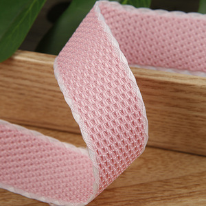 Rautenförmiges kariertes Muster Spitzen gewebe Kinder bogen Haarschmuck Kleidung Hüte Zubehör Geschenk verpackungs bänder - Product Image 4