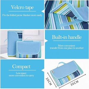 Custom Printed Soft Acrylic Camping Mat Foldable Waterproof Lightweight Durable Outdoor Picnic <b>Blanket</b> with Pocket for Hiking - Product Image 4