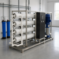 Système de traitement d'eau par osmose inverse industrielle pour l'industrie laitière, usine de traitement d'eau pure