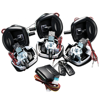 1x Télécommande électrique pour poignée de voiture, 6x Kit de verrouillage à queue de baleine T12 pour camping-car, loquet de verrouillage à queue de baleine