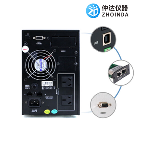 Système <span class=keywords><strong>d</strong></span>'alimentation sans interruption (ASI) Zhongda pour serveurs de salle informatique, stabilisant <span class=keywords><strong>la</strong></span> tension et assurant une alimentation durable. - Product Image 3