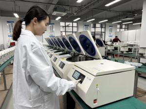 Mke צנטריפוגה מפעל מציעים שולחן גדול קיבולת 3l 3l נדנדה רוטור 4x750 מ "ל 6000 סל סל" ד צנטריפוגה מעבדה מודל VL-6B - Product Image 5