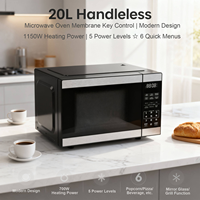 Vente en gros de four à micro-ondes électrique en acier inoxydable 25L chauffage rapide pour hôtel restaurants et usage domestique