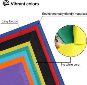 Toptan 230gsm A4 8K 4K A3 renkler kartvizit kağıdı için doğum günü süslemeleri kartları tebrik kartları düğün davetiyeleri yapma - Product Image 3