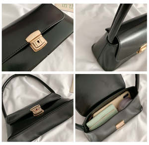 Multi functional retro style women's <b>handbag</b> portable shoulder bag - Product Image 5