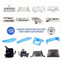 Servicio de Estampado de Metal de Precisión Personalizado, Doblado de Aluminio, Punzonado, Sandblasting y Anodizado para Componentes de Dispositivos Médicos