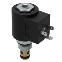Vanne à cartouche hydraulique filetée ISV08-24 personnalisable, à action directe, bobine 2 voies normalement fermée, directement de l'usine