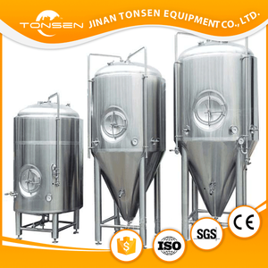 सीई के लिए स्टेनलेस स्टील किण्वक 1000L बीयर ब्रूइंग उपकरण शराब की भठ्ठी पोत किण्वन टैंक बायोरिएक्टर - Product Image 4
