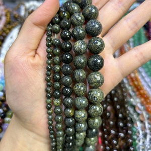 Perles en Vrac de Pierre de <span class=keywords><strong>Serpentine</strong></span> Russe Naturelles Lisses pour la Création de Bijoux Artisanaux - Product Image 6