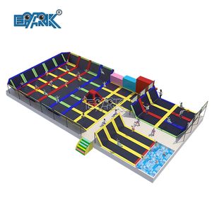 Équipement de divertissement intérieur Jump Bungee Trampoline 18ft 20ft 24ft Customize Unisex CE Certificate Nylon tressé EPARK - Product Image 3