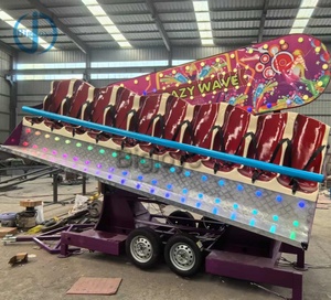 <span class=keywords><strong>Prix</strong></span> direct usine : Manège portable de fête foraine, Crazy Wave Mini Miami Trip, monté sur remorque, certifié CE, 11KW - Product Image 5