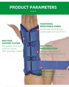 <span class=keywords><strong>Attelle</strong></span> <span class=keywords><strong>de</strong></span> <span class=keywords><strong>poignet</strong></span> réglable pour le soutien post-AVC, la rééducation des fractures et l'orthopédie – Utilisation hospitalière – Caractéristiques clés - Product Image 6