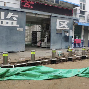 Barrière de stationnement à télécommande à borne montante rétractable hydraulique Produit de sécurité et de <span class=keywords><strong>Protection</strong></span> - Product Image 5