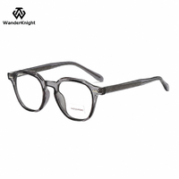 Lunettes de vue photochromiques anti-lumière bleue à monture intégrale vintage avec verres en PC, design simple pour visages ronds, adultes