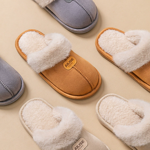 Pantofola di peluche da donna in stile invernale personalizzato in peluche con vendita calda di nuovi prodotti transfrontalieri - Product Image 2