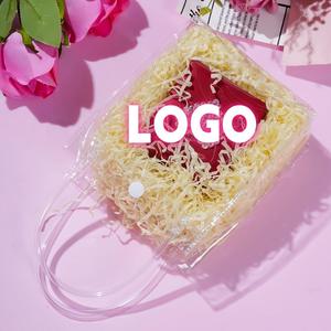 Custom PVC Gift Bags Reusable Plasti <b>Tote</b> Shopping Bags for Christmas Party Favors Weddings Merchandise Retail Small Business - Product Image 3