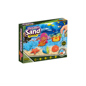Nouveaux trésors de sirène jouer du sable bricolage espace magique sable avec des <span class=keywords><strong>animaux</strong></span> marins moule accessoires sable sensoriel activité jouets pour enfants - Product Image 1