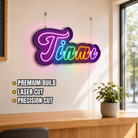 Enseigne néon LED personnalisée pour salle de jeux, logo lumineux pour bar et décoration murale de salle de jeux, signalétique d'arcade