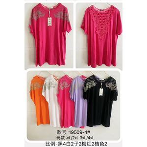 เสื้อแขนสั้นลำลองของผู้หญิงหลายสี XS เสื้อยืดหลวมระบายอากาศสำหรับขายส่งและซื้อจำนวนมาก - Product Image 1