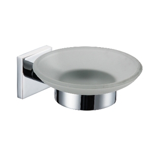 Jabonera Linea Giona Cromada 16 cm de Ancho 11 cm de Alto 18 cm Fijación con Tornillos - Product Image 1