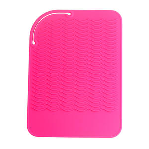 Tapis en Silicone thermorésistant, pochette, outils de coiffure, tapis chauffant, Anti-chaleur pour cheveux, lisseur, <span class=keywords><strong>fer</strong></span> à friser - Product Image 2