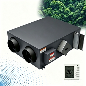 Sistema di Ventilazione HVAC Moderno per Tutta la Casa con Recuperatore di Calore ERV HRV per Cucina e Soggiorno - Product Image 1