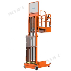 5m <strong>7m</strong> <strong>Hydraulic</strong> Lifting Equipment Self Propelled Electric Stock Order Picker <strong>Lift</strong> - Product Image 5