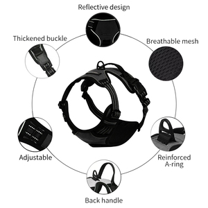 Manufacturers Oem Personalized Custom <strong>Wholesale</strong> Adjustable Luxury Custom No Pull Dog <strong>Harness</strong> Set Pet <strong>Harnesses</strong> Dog <strong>Harness</strong> - Product Image 2