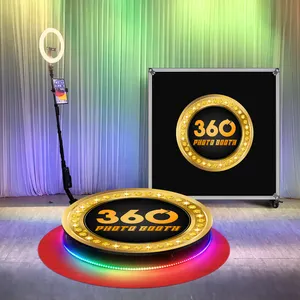 Nueva tecnología 360 Photo Booth Enclosure con accesorios gratis Inflable Led 360 Photo Booth Enclosure