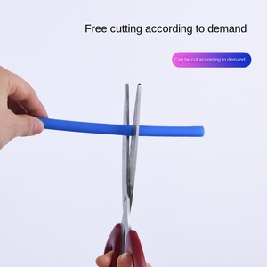 USB قابلة لإعادة الشحن سيليكون LED Pet طوق متوهج 4 وضع الإضاءة Cuttable 6-8h بطارية متعددة الألوان عاكس للماء الكلب الحيوان - Product Image 3
