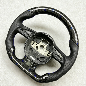 Volant en fibre de carbone forgée pour <span class=keywords><strong>Audi</strong></span> A4 B8 A5 A6 C7 S3 8V S4 S5 S6 S7 RS3 RS4 RS5 Q3 Q5 Q7 RS6 R8 TT A7 A8 A3 8P RS - Product Image 6