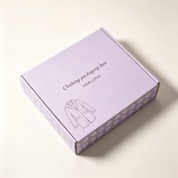 Boîte d'expédition en gros pour cadeaux, vêtements, t-shirts, emballages de vêtements, accessoires de confection de robes, sous-vêtements