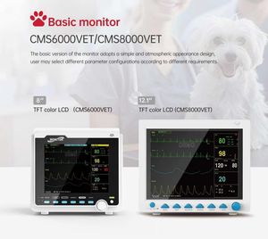Monitor Multiparamétrico Fácil de Usar para Hospitales Veterinarios, Equipo Médico Multiparamétrico para Animales - Product Image 4